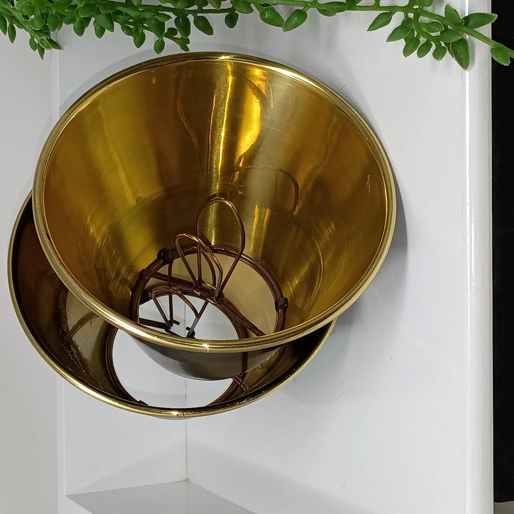 Black and Gold Lampshade